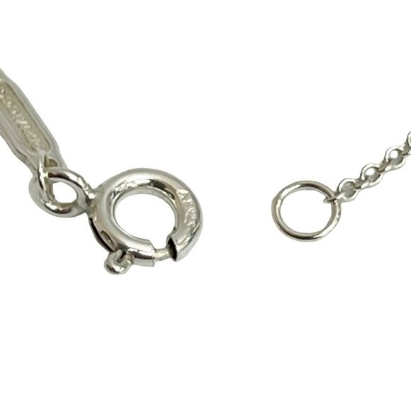 TIFFANY Authentic Blue Heart Necklace - Picture 3 of 5